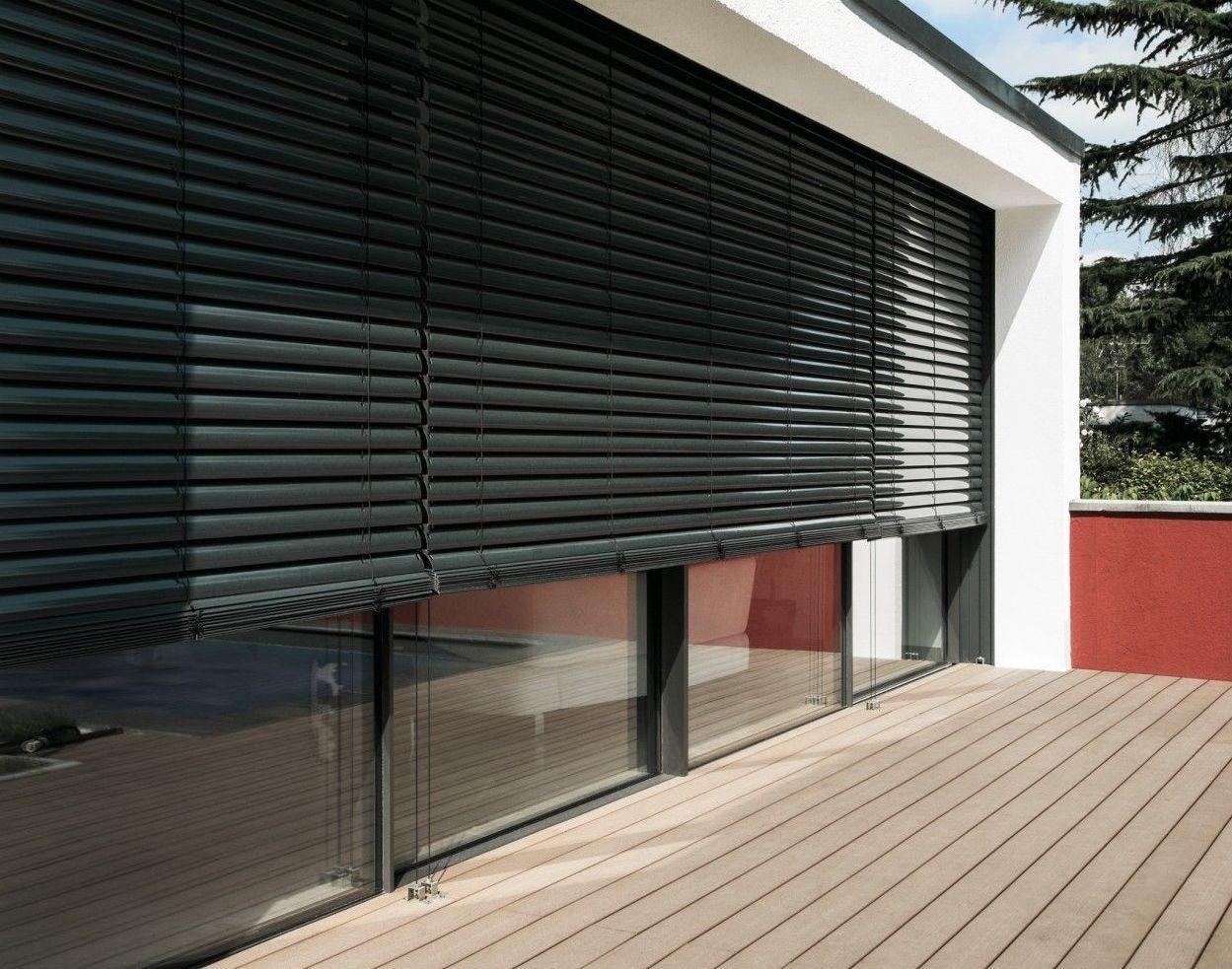 Фасадні жалюзі (рафштори): призначення, переваги та де замовити